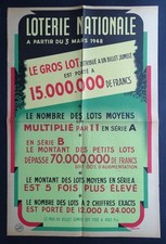 Lot de 5 Affiches originales