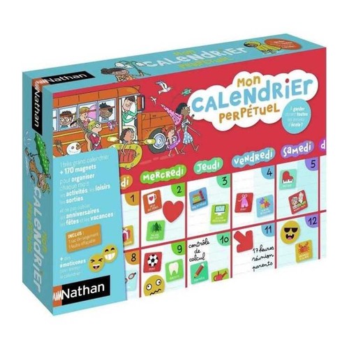 Nathan mon calendrier - -,