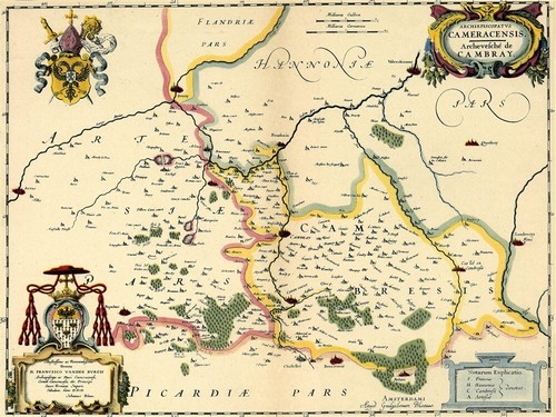 Reproduction carte ancienne - ,