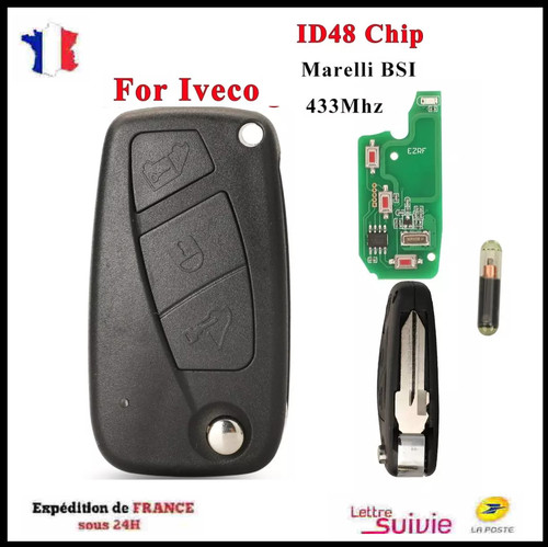 Cle vierge id48 iveco - cle,