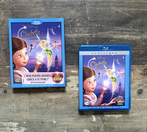 Dvd blu ray clochette et - blu,