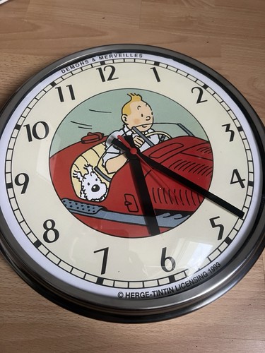 Horloge tintin milou - horloge, et