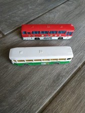 2 Bus Majorette Autobus Saviem N°310 Et Neoplan N°373 1/87