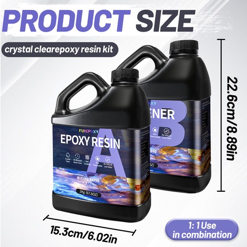 Fast cure clear epoxy - clear,
