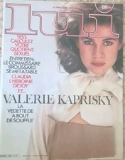 Magazine LUI. n 235. Août 1983. Valérie Kaprisky