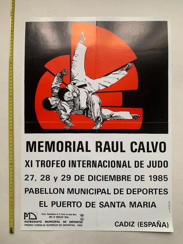 Memoria raul calvo judo - calvo, 1985