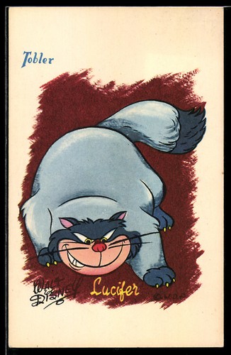 Chat disney lucifer carte - chat,