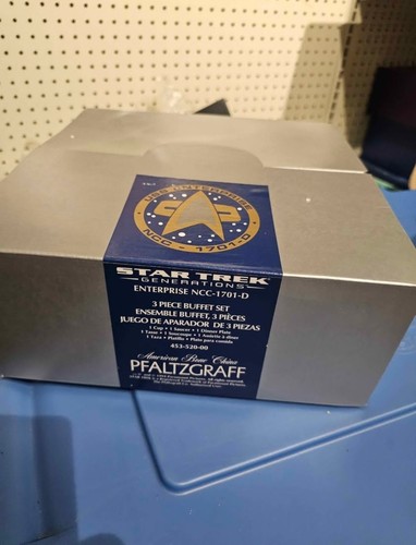 1994 pfaltzgraff star - star, trek