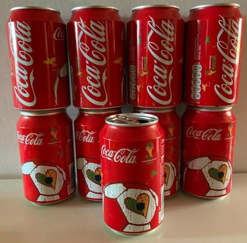 Lot canettes alu - alu, coca