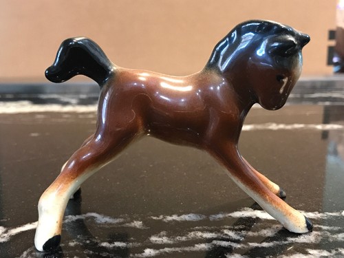 Porcelain baby horse figurine - porcelain,