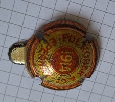TRES RARE capsule champagne ANCIENNE POL ROGER 1914 à languette