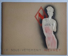 Publicité pour le sous-vêtement NEYRET par Henri SJOBERG dessin original 20ème