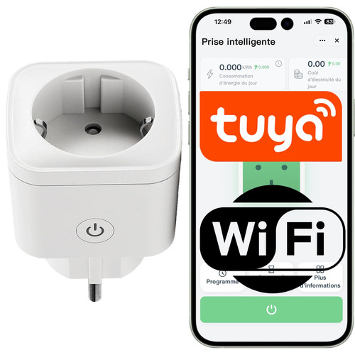 Prise connectée wifi - prise,