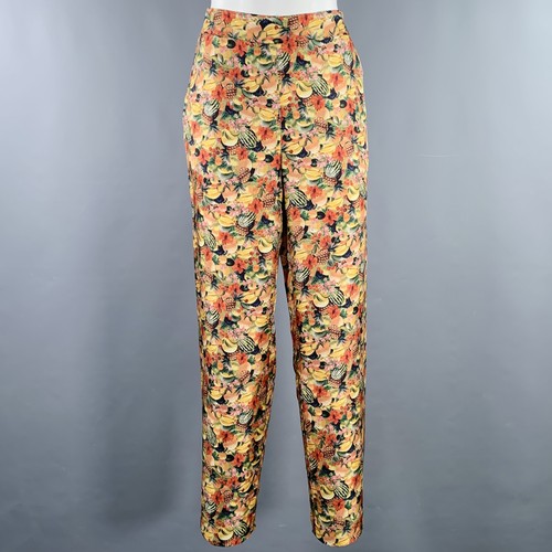 Pantalons casual soie - pantalons,