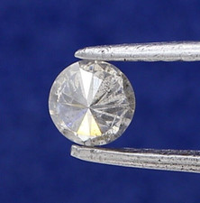 Naturel Diamant 0.18 Carats Intense Jaune Scintillant Rond Plein Pour Bague