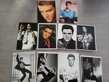 ELVIS PRESLEY lot de 10 cartes postales vintage