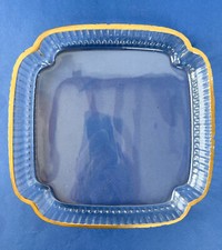 Plateau de service en cristal de Baccarat fin XIXem or