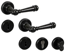 Béquille de porte Antique Poignée Rétro Rosette Rustique