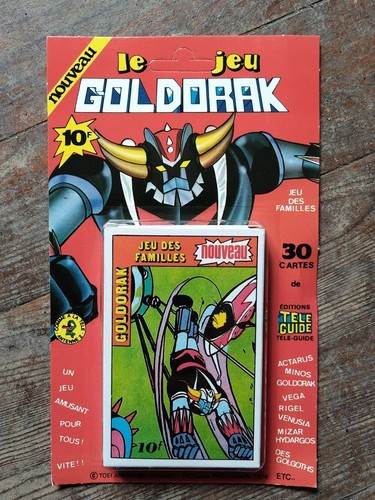 Jeu des familles goldorak - jeu,