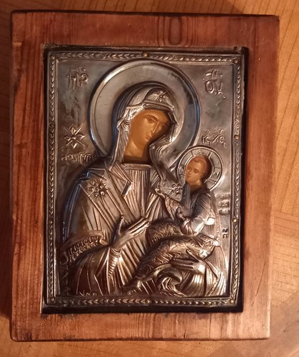 Icône byzantine vierge - icône,