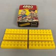 LEGO SYSTEM 215 BRIQUES Jaunes