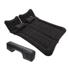 Matelas Pneumatique Pour Voiture, Lit Camping, Matelas D'Air Tapis Couchage Noir