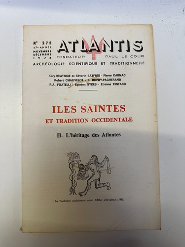 Revue atlantis 275 - revue, :