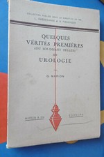 Quelques vérités premières