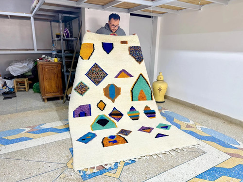 Tapis berbère marocain - , en