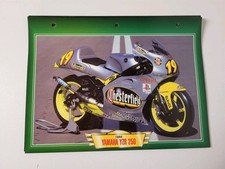 Yamaha YZR 250 1999 piste fiche carte moto passion collection Atlas