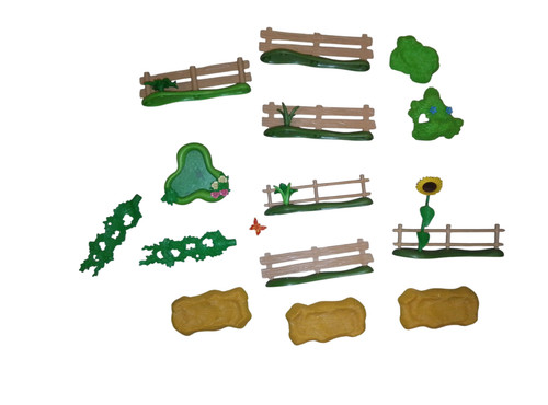 Clôture playmobil clôtures - playmobil,