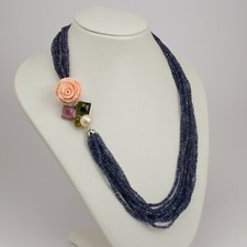 Collier blanc 18kt - en, or