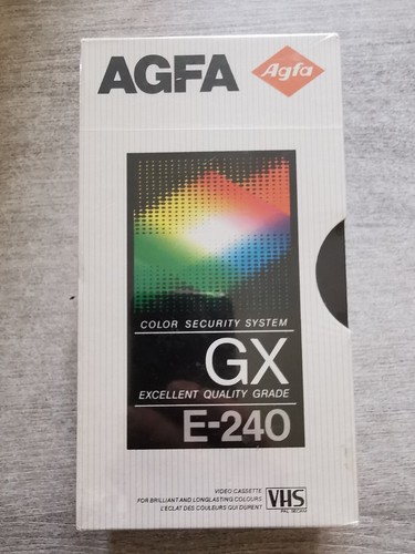 Cassette vidéo vierge agfa - 2,