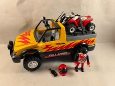 sympa Pick Up et Quad 4228  Playmobil ( voiture , sport , pilote  ) 1391