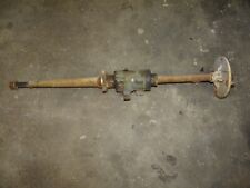 arbre de roue et excentrique