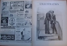 L'ILLUSTRATION 2845 DU/9/1897 TSAR NICOLAS II DE RUSSIE ET LE PRESIDENT FAURE