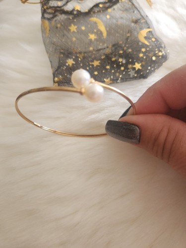 Bracelet jonc carats - or,