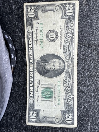 Billete dólares de 1963 - billete,