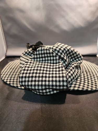 Vintage tweed deerstalker hat - vintage,