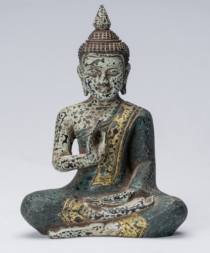 Buddha statue bois khmer - en,
