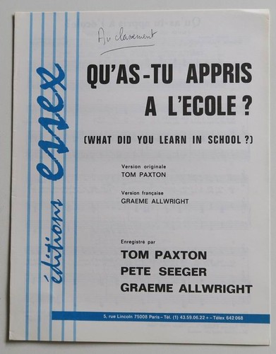 Partition sheet music graeme - music,