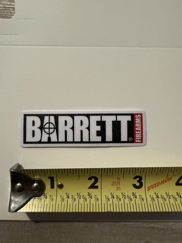 Barrett firearms decal - firearms,