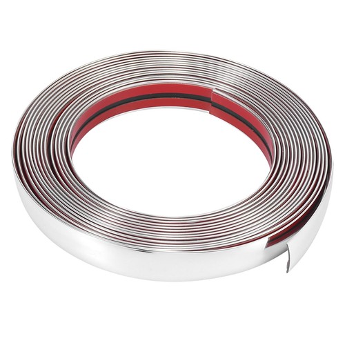 8mx25mm pvc chrome argenté - 8mx25mm,