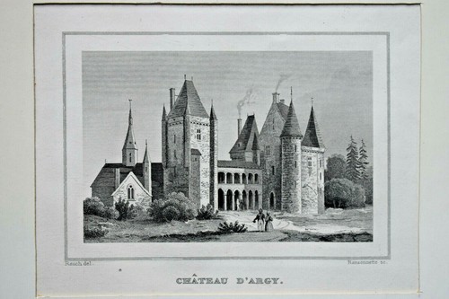 Chateau argy indre - d,