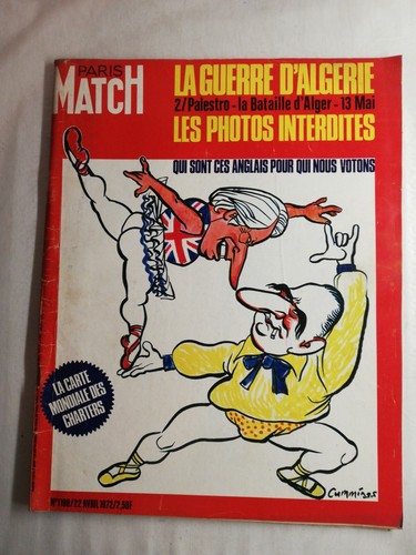 N1719 magazine paris match - n1719,
