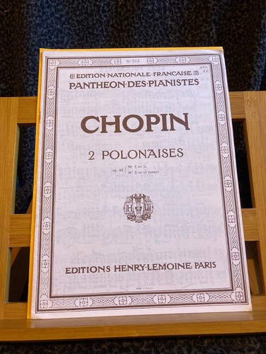 Chopin deux polonaises opus - deux,