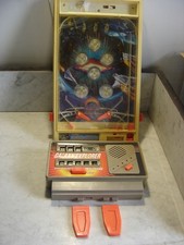 petit flipper vintage à piles GALAXY EXPLORER à restaurer ou pour pièces