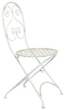 Chaise Pliable En Fer Forgé