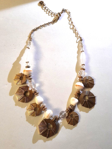 Collier ikita pastilles doré - collier,