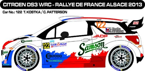 Decals citroën ds3 - ds3,